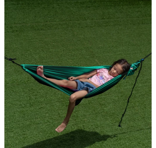 Mini hamak TTTM 140x100cm szary