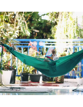 Mini hamak TTTM 140x100cm szary