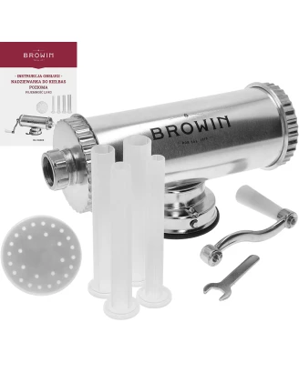 Nadziewarka pozioma Browin 1.5 kg - doskonałe akcesorium do wędzarni!