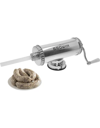 Nadziewarka pozioma Browin 1.5 kg - doskonałe akcesorium do wędzarni!