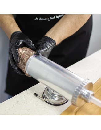 Nadziewarka pozioma Browin 1.5 kg - doskonałe akcesorium do wędzarni!