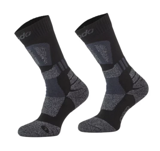 Skarpety techniczne Comodo trekingowe ciemnoszare 39-42
