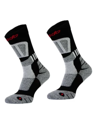 Skarpety techniczne Comodo trekingowe czarno-białe 43-46