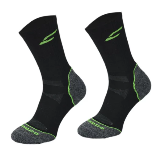 Skarpety trekingowe Comodo Performance czarno-zielone 43-46