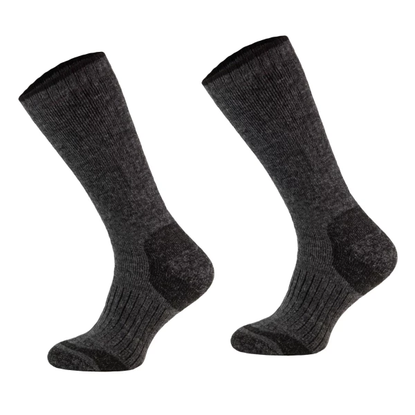 Skarpety turystyczne Comodo Alpaca grube ciemnoszare 39-42