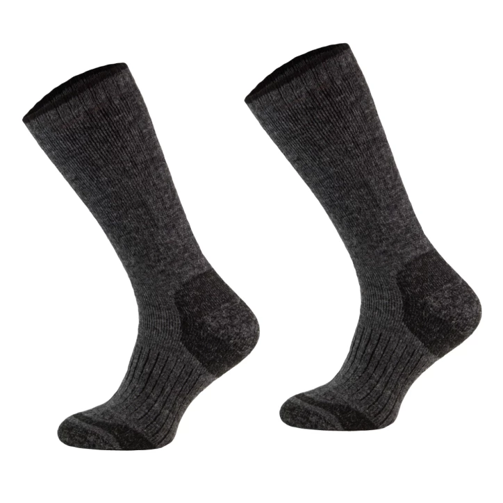 Skarpety turystyczne Comodo Alpaca grube ciemnoszare 39-42