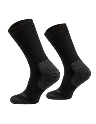 Skarpety turystyczne Comodo Alpaca grube czarne 39-42