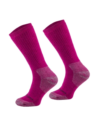Skarpety turystyczne Comodo Alpaca grube fuksja 39-42