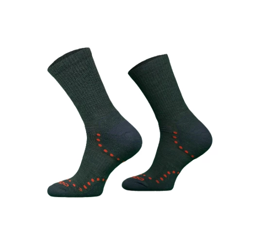 Skarpety turystyczne Comodo Alpaca lekkie khaki 35-38