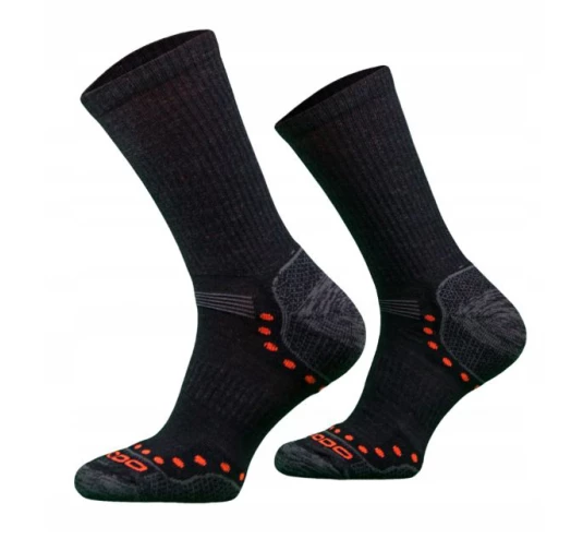 Skarpety turystyczne Comodo Alpaca lekkie czarne 43-46