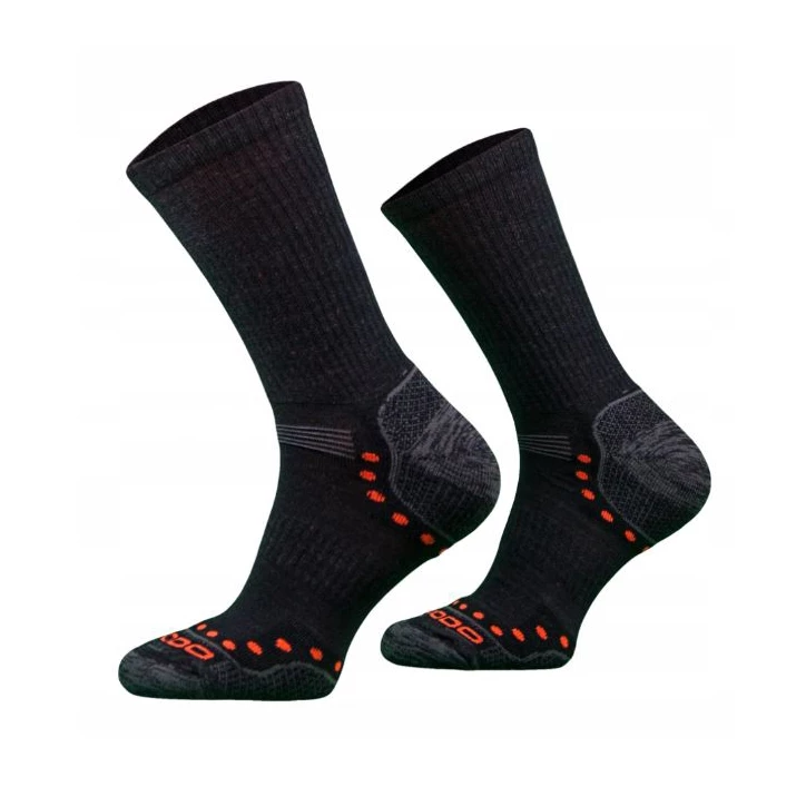 Skarpety turystyczne Comodo Alpaca lekkie czarne 43-46
