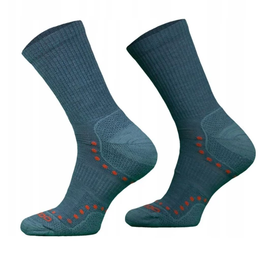Skarpety turystyczne Comodo Alpaca lekkie denimowe 43-46
