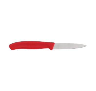 Nóż do warzyw i owoców Victorinox 6.7601 (gładki, 8 cm, czerwony)