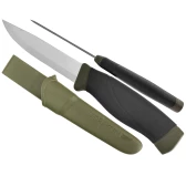 Nóż Morakniv Companion MG Heavy Duty oliwkowy stal węglowa