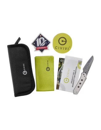 Civivi Elementum C907DS: Elegancki nóż składany z twill fiber w czarnym kolorze!