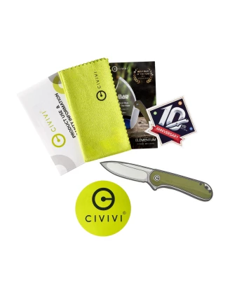 Nóż składany Civivi Ki-V C2108A - naturalny i poręczny