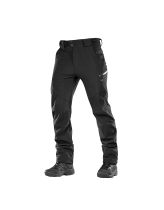 Spodnie męskie M-Tac Soft Shell Winter czarne M