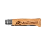 Nóż Opinel 8 inox dąb seria Animal - jeleń Nóż Opinel 8 inox dąb seria Animal - jeleń