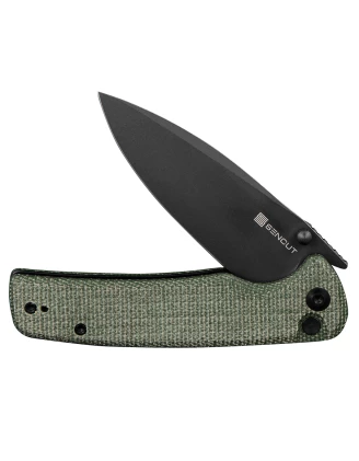 Nóż składany Sencut Sachse S21007-2 - zielony micarta
