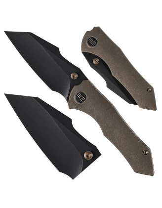 Nóż składany WE Knife High-Fin WE22005-2 bronze