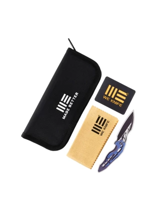 Nóż składany WE Knife Mini Malice - Czarne ostrze (60 char)