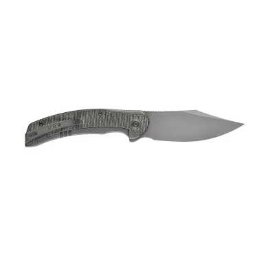 Nóż składany WE Knife Snick WE19022F-5 gray / dark green micarta