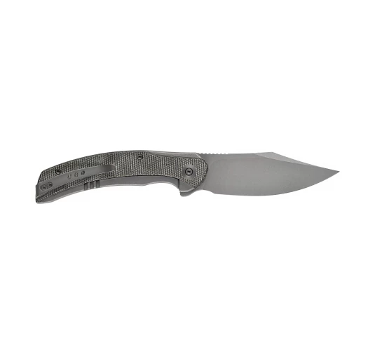 Nóż składany WE Knife Snick WE19022F-5 gray / dark green micarta