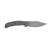 Nóż składany WE Knife Snick WE19022F-5 gray / dark green micarta