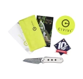 Nóż o stałej klindze Civivi Tamashii C19046-3 czarny