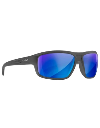 Okulary polaryzacyjne Wiley X Contend Captivate ACCNT09 blue mirror, grafitowe oprawki