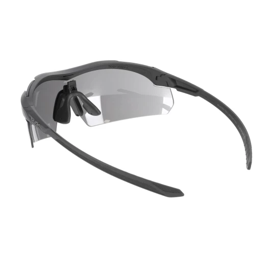 Okulary Wiley X Vapor 2.5 3552 grey / clear / light rust, czarne oprawki