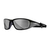Okulary taktyczne Wiley X Boss CCBOS06 grey silver flash, czarne oprawki