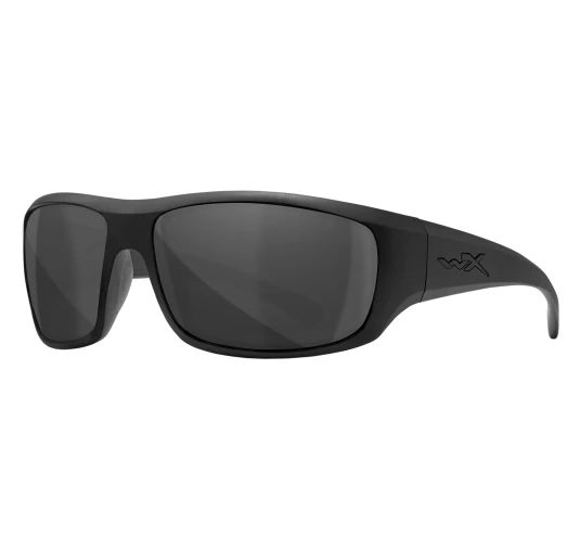 Okulary taktyczne Wiley X Omega ACOME01 smoke grey, Black Ops czarne oprawki