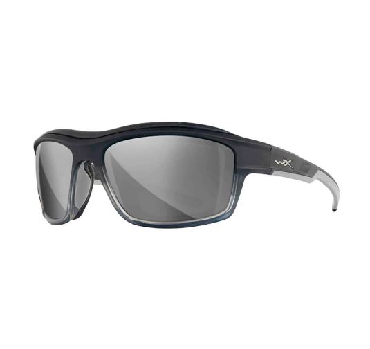 Okulary taktyczne Wiley X Ozone CCOZN06 grey silver flash, szare oprawki