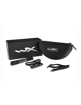 Okulary taktyczne Wiley X Ozone CCOZN06 grey silver flash, szare oprawki