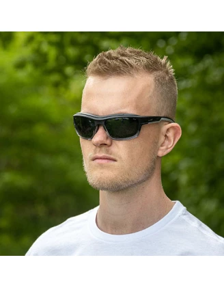 Okulary taktyczne Wiley X Ozone CCOZN06 grey silver flash, szare oprawki