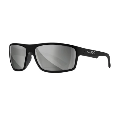 Okulary taktyczne Wiley X Peak ACPEA06 grey, silver flash, czarne oprawki