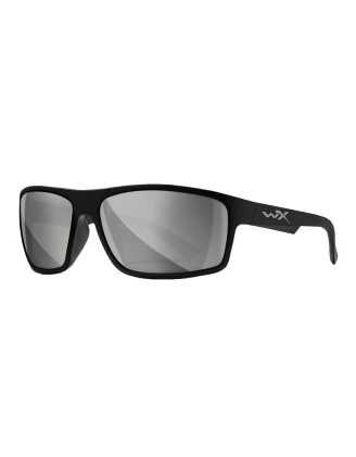 Okulary taktyczne Wiley X Peak ACPEA06 grey, silver flash, czarne oprawki