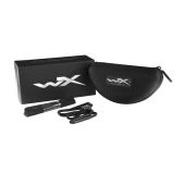 Okulary taktyczne Wiley X Peak ACPEA06 grey, silver flash, czarne oprawki Okulary taktyczne Wiley X Peak ACPEA06 grey, silver flash, czarne oprawki