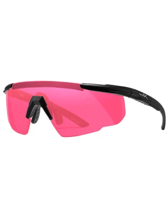 Okulary Wiley X Saber Advanced - wermilion, czarne oprawki