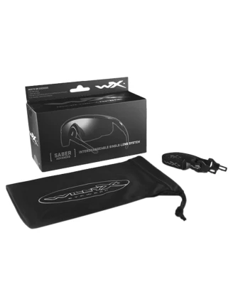 Okulary Wiley X Saber Advanced - wermilion, czarne oprawki