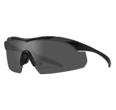 Okulary Wiley X Vapor 2.5 3502 grey / clear / light rust, czarne oprawki Okulary Wiley X Vapor 2.5 3502 grey / clear / light rust, czarne oprawki