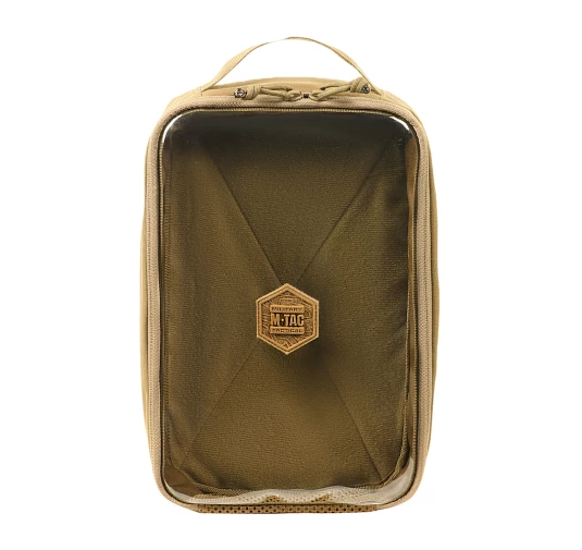 Organizer ergonomiczny M-Tac przezroczysty Elite Large Gen. II coyote