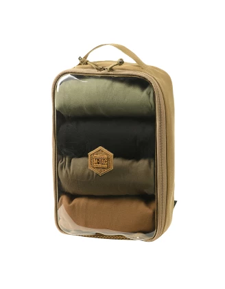 Organizer ergonomiczny M-Tac przezroczysty Elite Large Gen. II coyote