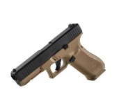 Pistolet na kule gumowe Glock Gen 5 T4E .43 CO2 coyote, zestaw