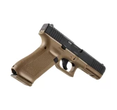 Pistolet na kule gumowe Glock Gen 5 T4E .43 CO2 coyote, zestaw