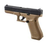 Pistolet na kule gumowe Glock Gen 5 T4E .43 CO2 coyote, zestaw