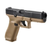 Pistolet na kule gumowe Glock Gen 5 T4E .43 CO2 coyote, zestaw