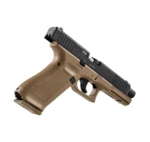 Pistolet na kule gumowe Glock Gen 5 T4E .43 CO2 coyote, zestaw