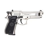 Pistolet wiatrówka Beretta M92 FS nikiel 4,5 mm Diabolo CO2